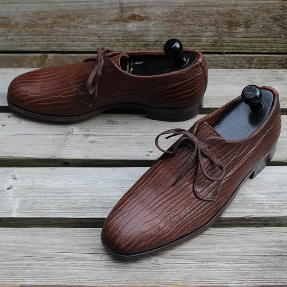 Dack's Brown “Baffin Seal” Leather Derby, Men's 10 Wide, Made in Canada, EUC - Picture 12 of 12